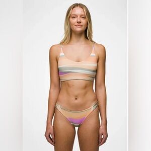 pRana Willow Falls Reversible Swim Top Med